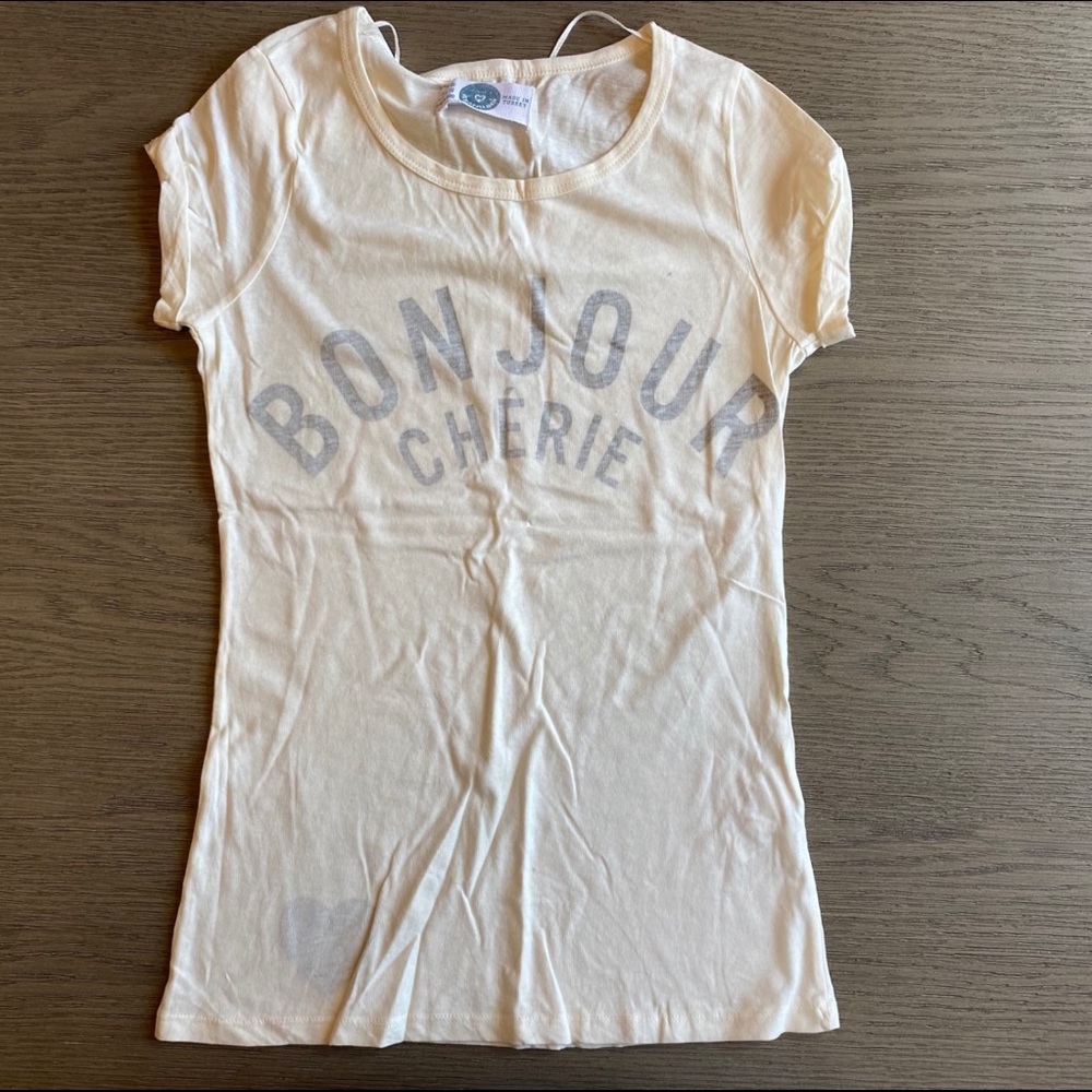 Bonjour Cherie Printed Tee